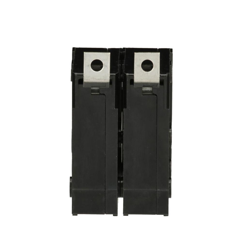 EATON QuickLag® BAB2020 Type BAB Molded Case Miniature Circuit Breaker, 120/240 VAC, 20 A, 10 kA Interrupt, 2 Poles, Non-Interchangeable Thermal Magnetic Trip