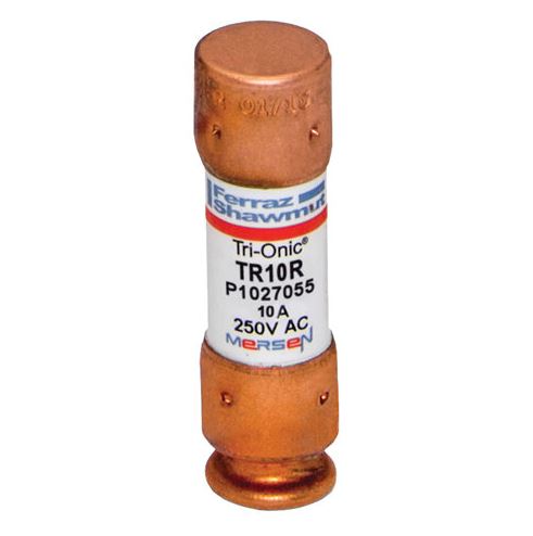 Mersen® TR10R Tri-Onic® Fuse, Class RK5 Time Delay, 250V, 10A