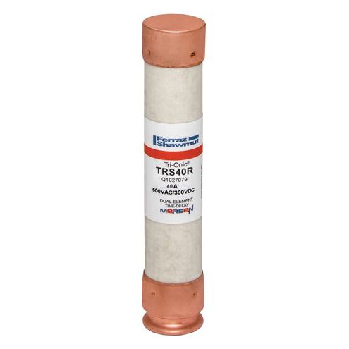 Mersen® TRS40R Tri-Onic® Fuse, Class RK5 Time Delay, 600V, 40A