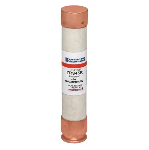 Mersen® TRS45R Tri-Onic® Fuse, Class RK5 Time Delay, 600V, 45A