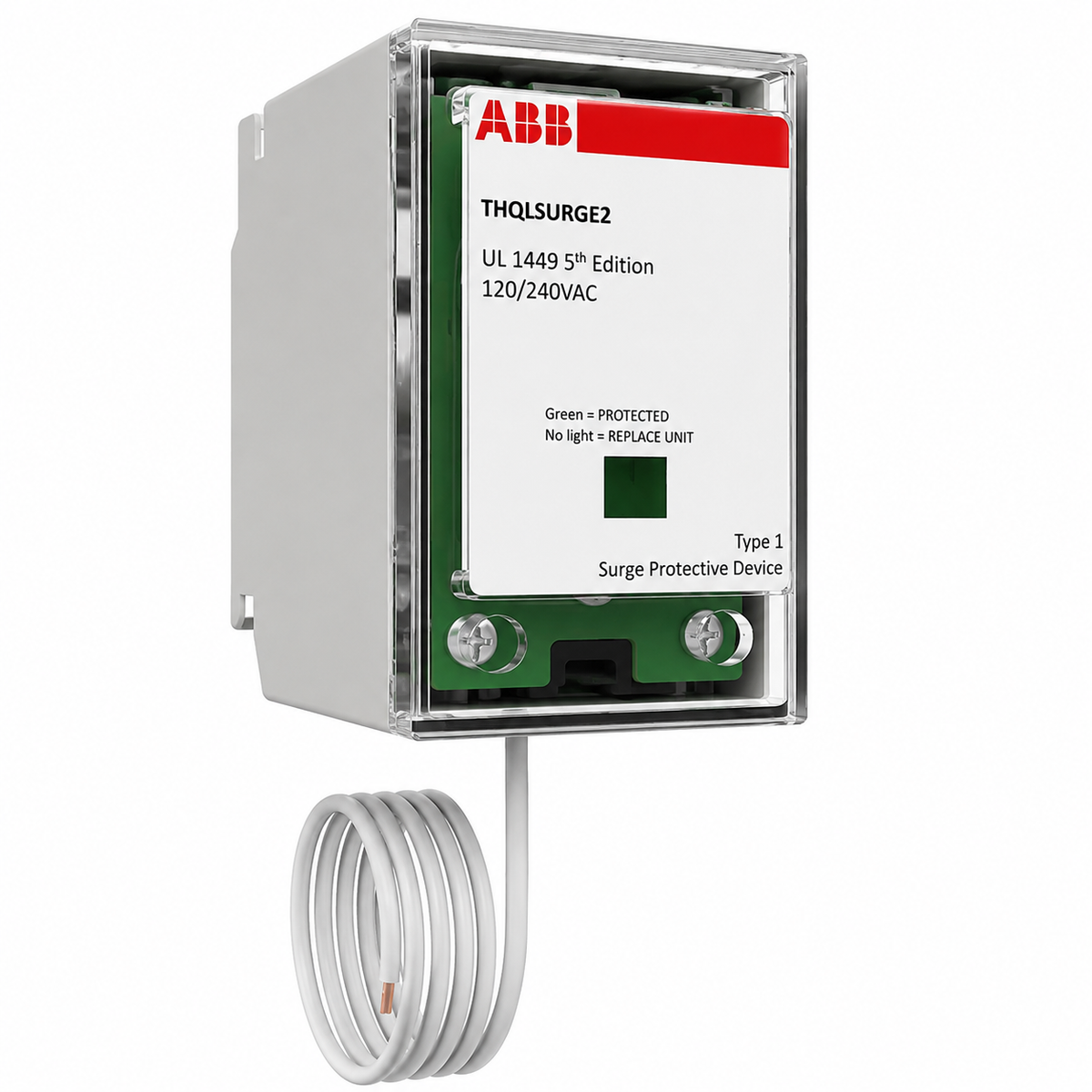 ABB THQLSURGE2 Type 1 25kA 120/240V Whole Home Surge Protective Device