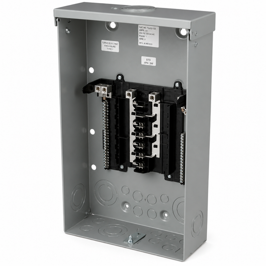 ABB TLM Series Outdoor Load Center, 125A, 120/240V, 12 Spaces, 24 Circuits, NEMA 3R