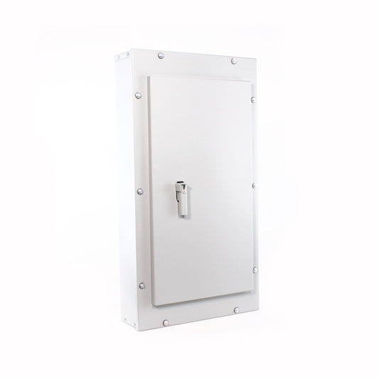 GE A-Series AB373 Panelboard Box, NEMA 3R/12 NEMA Rating, 37-1/2 in L x 20 in W x 5.81 in D, Steel