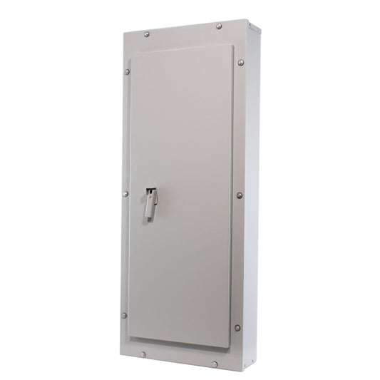 GE AB493 A-Series Panelboard Box With Blank Endwall, NEMA 3R/12 NEMA Rating, 20 in W x 5-13/16 in D, Steel