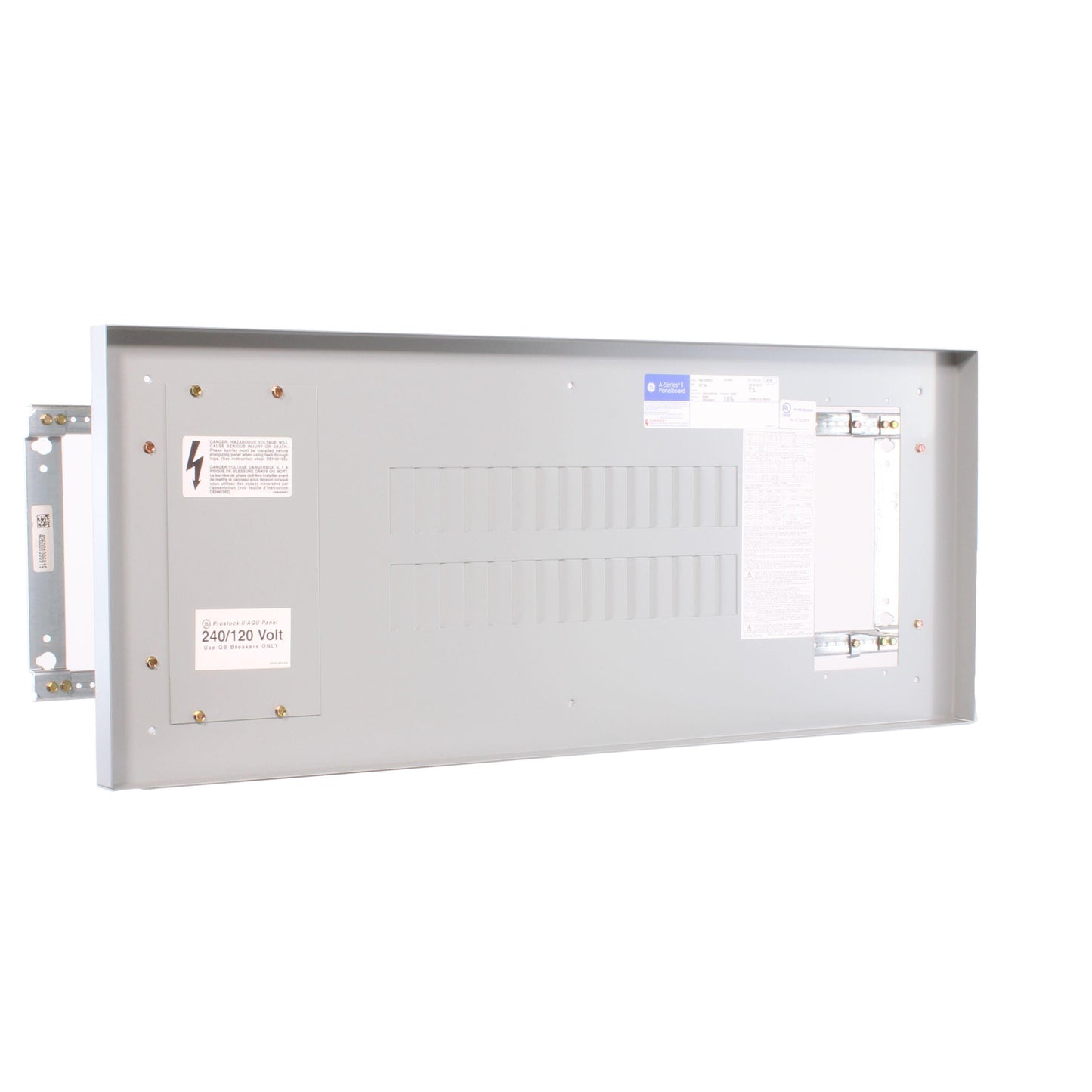 GE Pro-Stock AQU1302RCXAXT1B4 A-Series II 1-ph Type AQU Feed-Through GE Panelboard Interior, 240 VAC, 225 A, 65/200 kA Interrupt, 30 Spaces, 100000 A SCCR