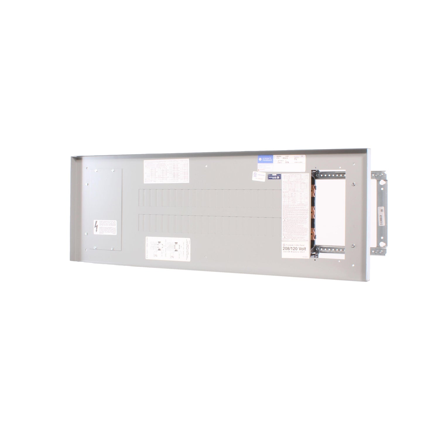 GE Pro-Stock AQU3422RCXAXT1B4 A-Series II 3-Phase Interior Unassembled Lighting Panelboard, 240 VAC, 225 A, 3 Poles