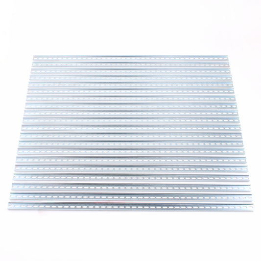 GE CLXR35 Terminal Block Mounting Rail, 1 m L x 35 mm W, Steel