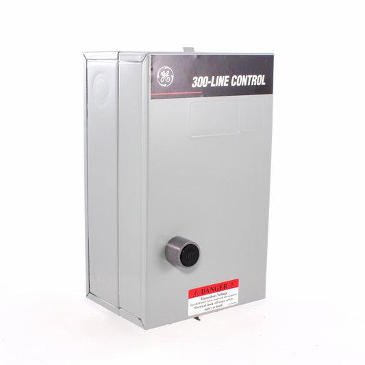 GE CR306A102 300 Line Full Voltage Non-Combination Non-Reversing NEMA Magnetic Starter, 115 to 120 VAC V Coil, 3 Poles, NEMA 1 Enclosure