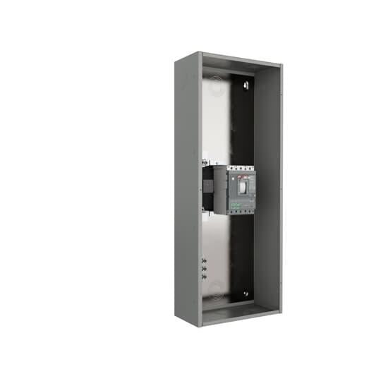 GE Spectra® RMS TE100S Circuit Breaker Enclosure, 7.9 in W x 4.7 in D x 17 in H, NEMA 1 NEMA Rating, Steel
