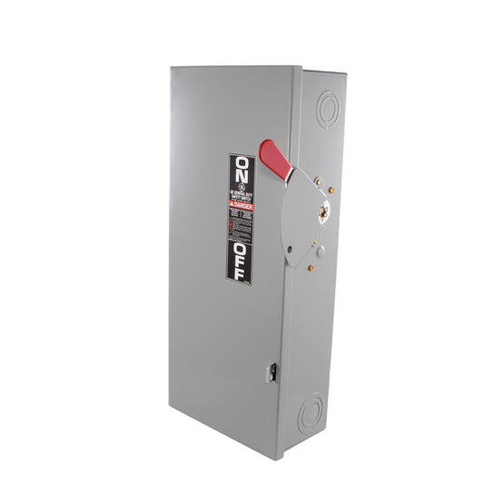 GE Spec-Setter TG3223 TG Series Fusible General Duty Safety Switch, 240 VAC, 100 A, 7-1/2 hp Standard Fuse/15 hp Time Delay, 2 Poles