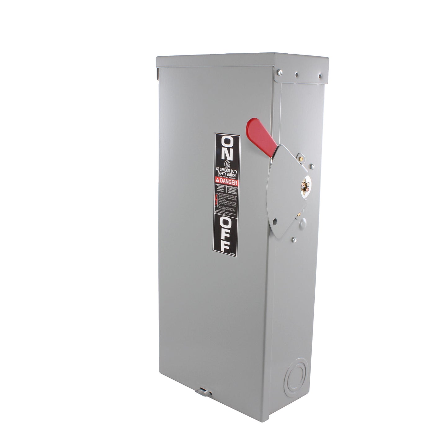 GE Spec-Setter TG3223R TG Series Fusible General Duty Safety Switch, 240 VAC, 100 A, 7-1/2 hp Standard Fuse/15 hp Time Delay, 2 Poles