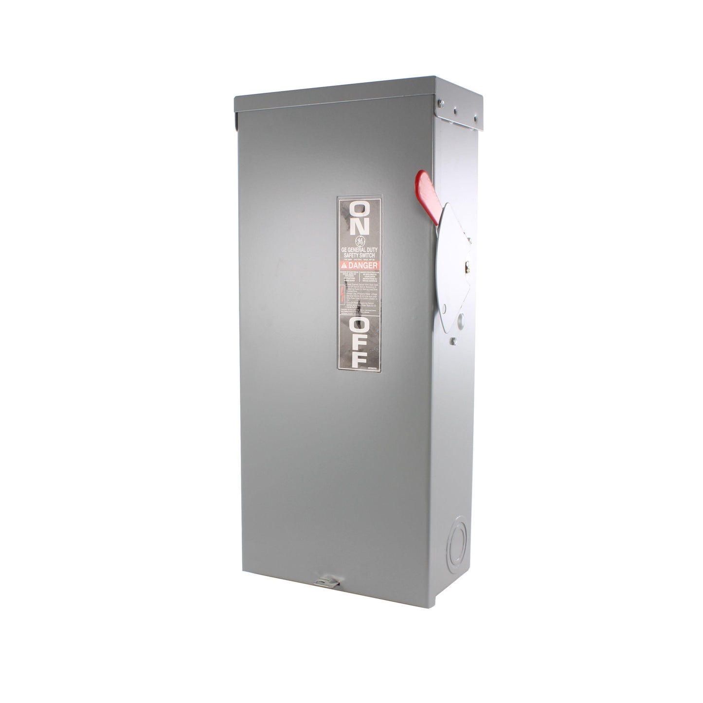 GE Spec-Setter TG4323R TG Series Fusible General Duty Safety Switch, 240 VAC, 100 A, 7-1/2 hp Standard Fuse/15 hp Time Delay, 3 Poles
