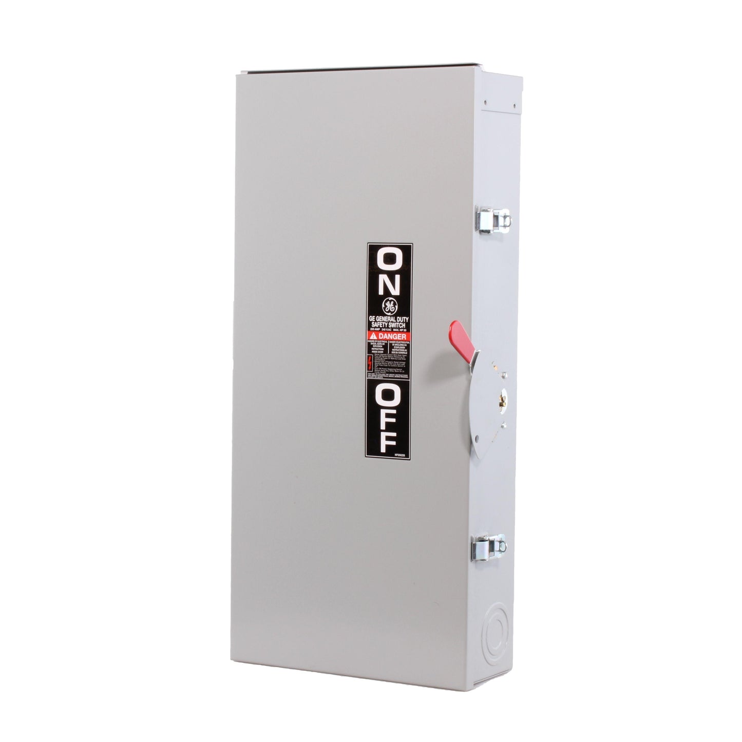 GE Spec-Setter TG4324R TG Series Fusible General Duty Safety Switch, 240 VAC, 200 A, 15 hp Standard Fuse/15 hp Time Delay, 3 Poles
