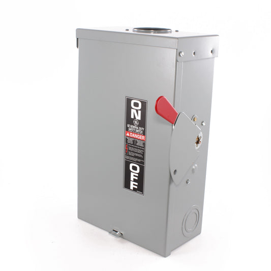 GE Spec-Setter TGN3323R General Duty Non-Fusible Safety Switch, 240 VAC, 100 A, 15/hp Standard Fuse/30 hp Time Delay, 3 Poles