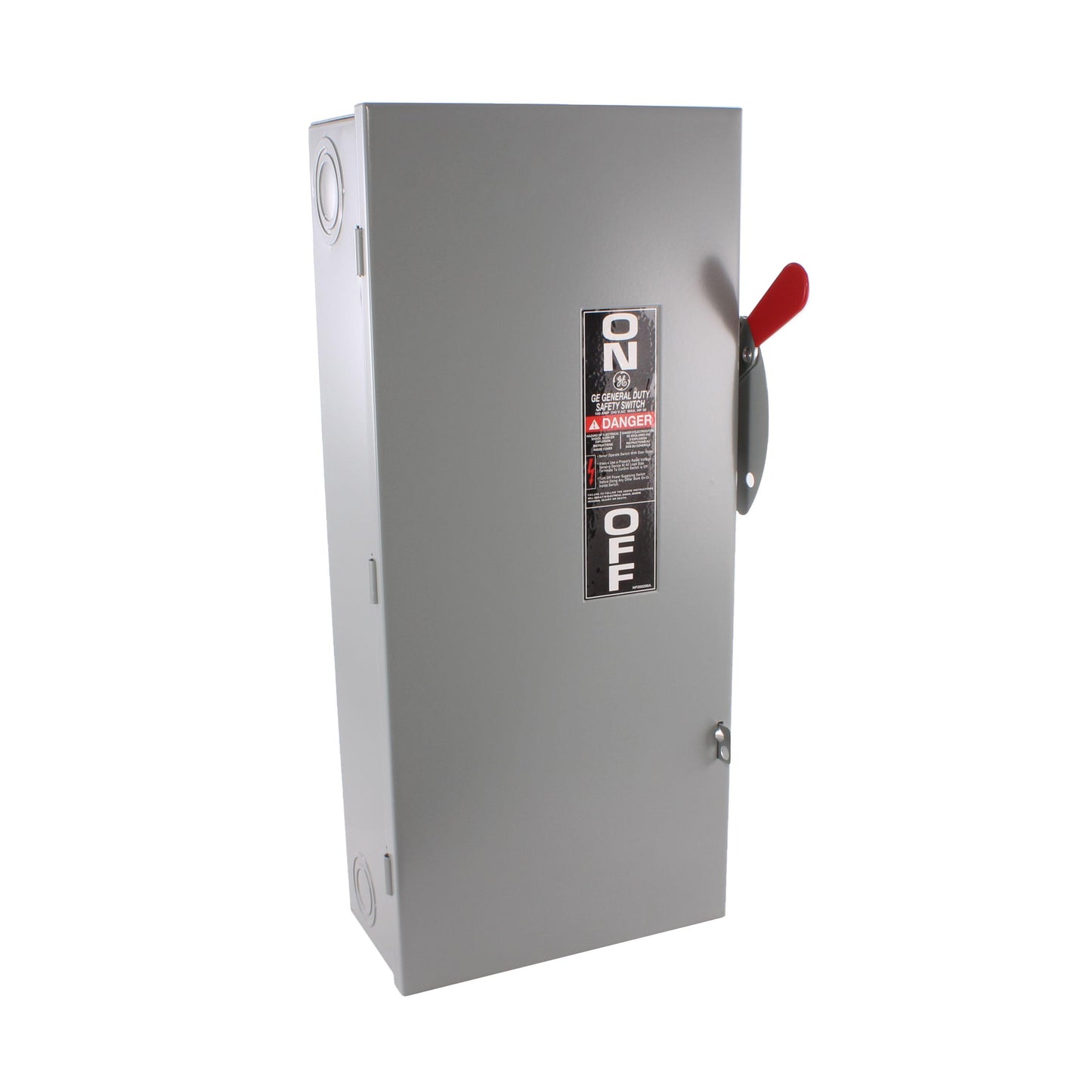 GE Spec-Setter TGN3323 General Duty Non-Fusible Safety Switch, 240 VAC, 100 A, 15/hp Standard Fuse/30 hp Time Delay, 3 Poles