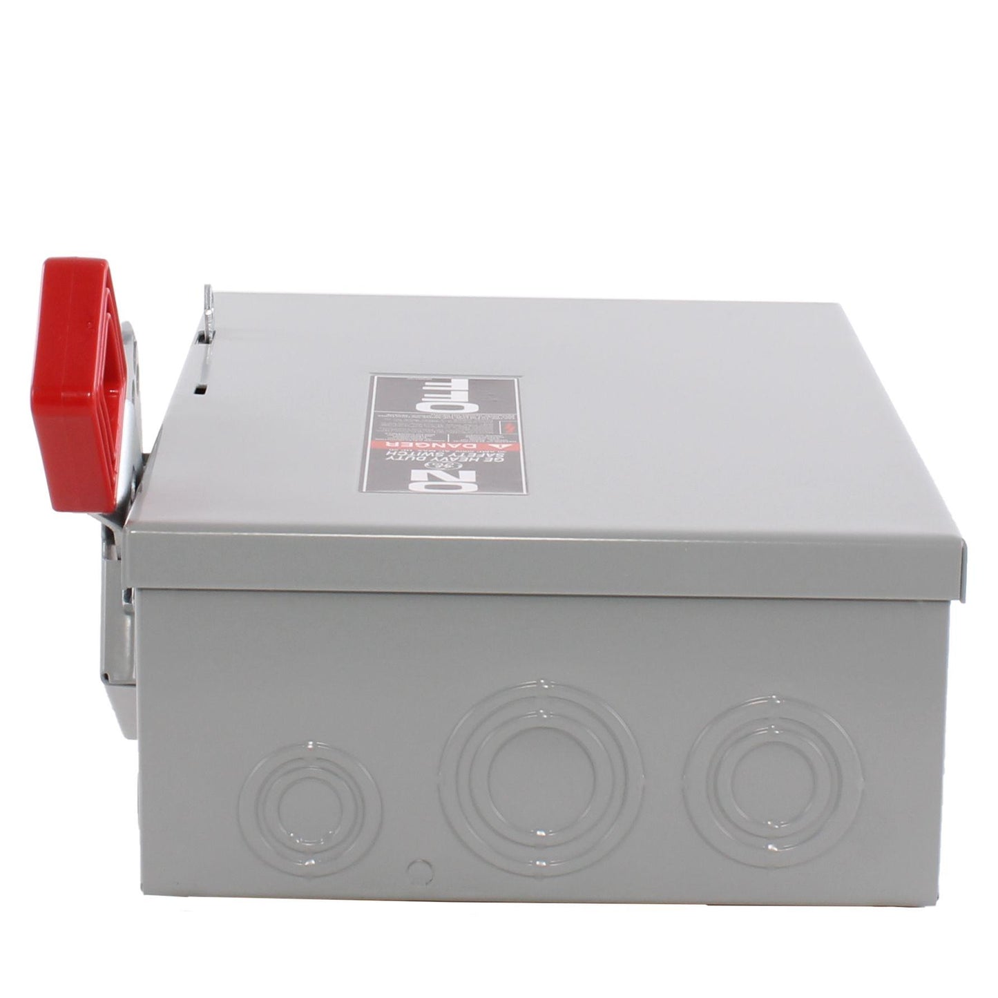 GE Spec-Setter TH3361 TH Series Fusible Heavy Duty Safety Switch, 600 VAC, 30 A, 7-1/2 hp Standard Fuse/20 hp Time Delay, 3 Poles