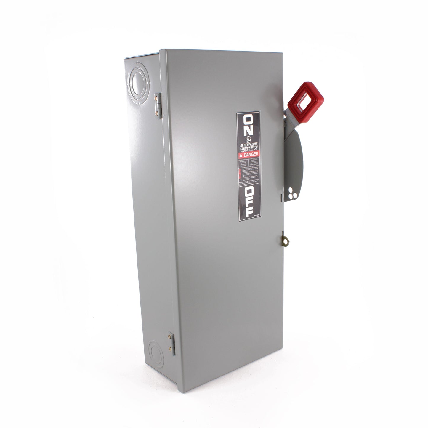 GE Spec-Setter TH3362 TH Series Fusible Heavy Duty Safety Switch, 600 VAC, 60 A, 15 hp Standard Fuse/50 hp Time Delay, 3 Poles