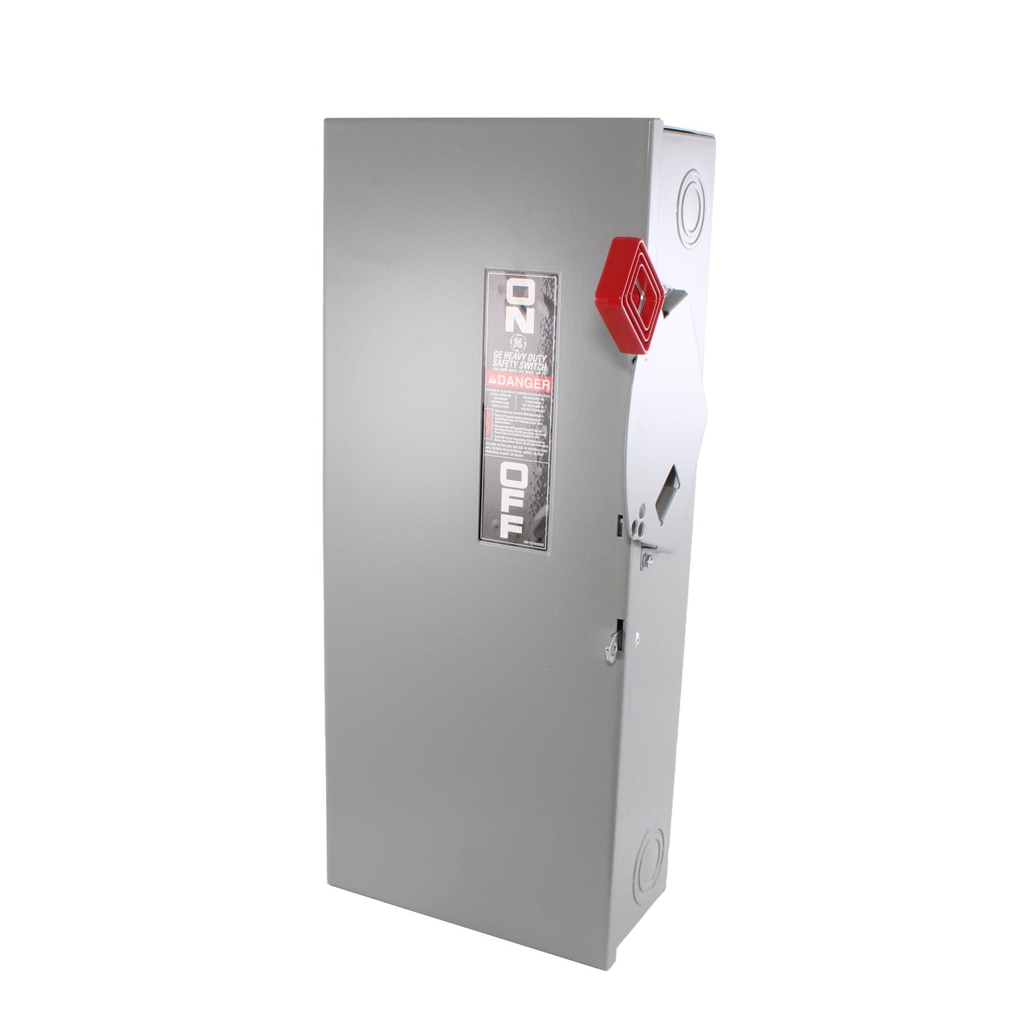 GE Spec-Setter TH3363 TH Series Fusible Heavy Duty Safety Switch, 600 VAC, 100 A, 30 hp Standard Fuse/75 hp Time Delay, 3 Poles