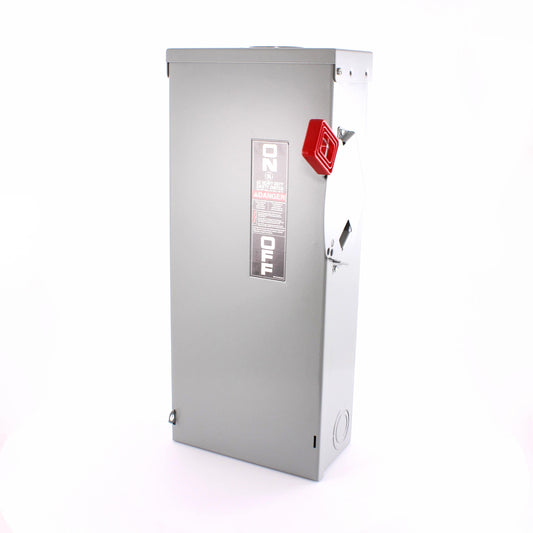 GE Spec-Setter TH3363R TH Series Fusible Heavy Duty Safety Switch, 600 VAC, 100 A, 30 hp Standard Fuse/75 hp Time Delay, 3 Poles