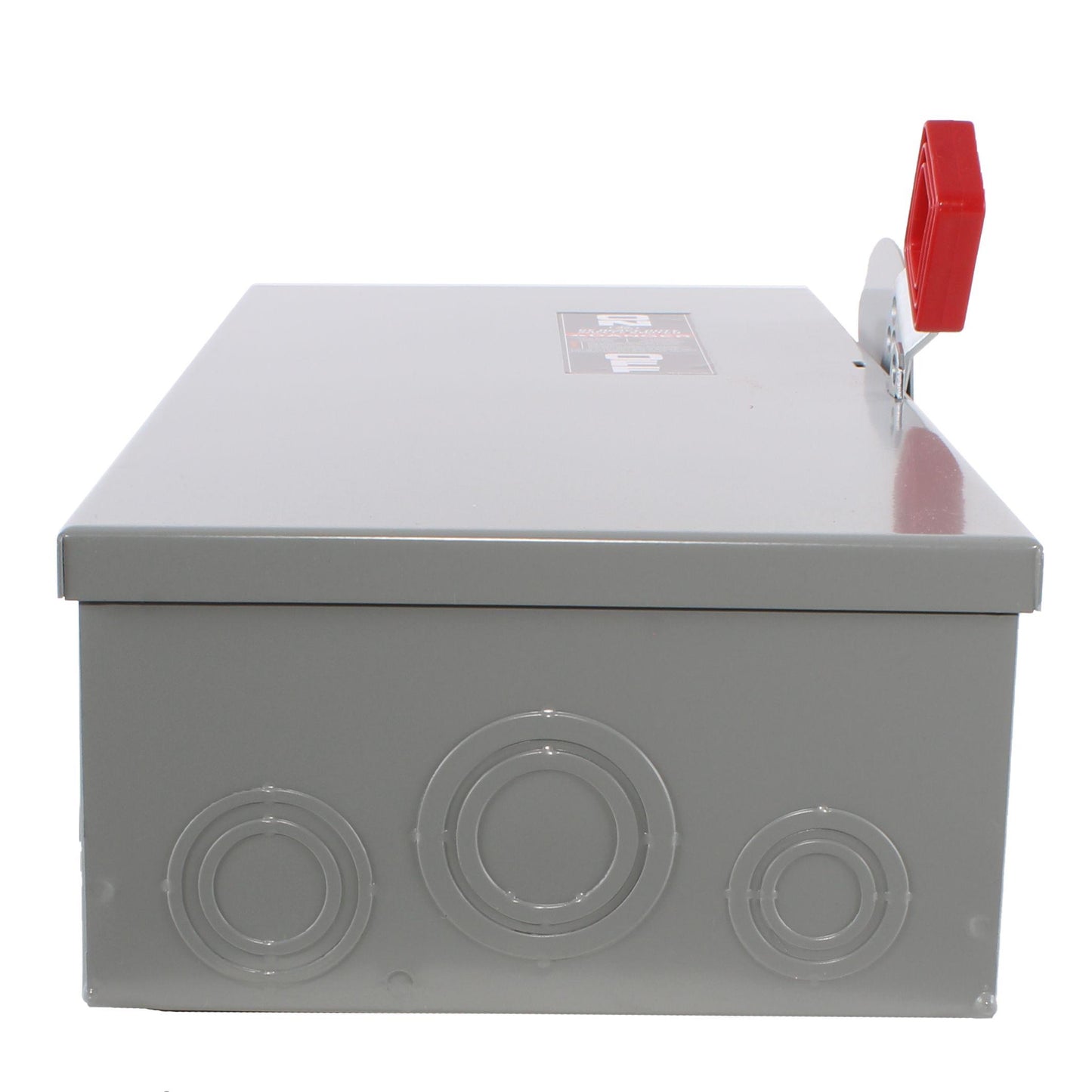 GE Spec-Setter TH3363 TH Series Fusible Heavy Duty Safety Switch, 600 VAC, 100 A, 30 hp Standard Fuse/75 hp Time Delay, 3 Poles