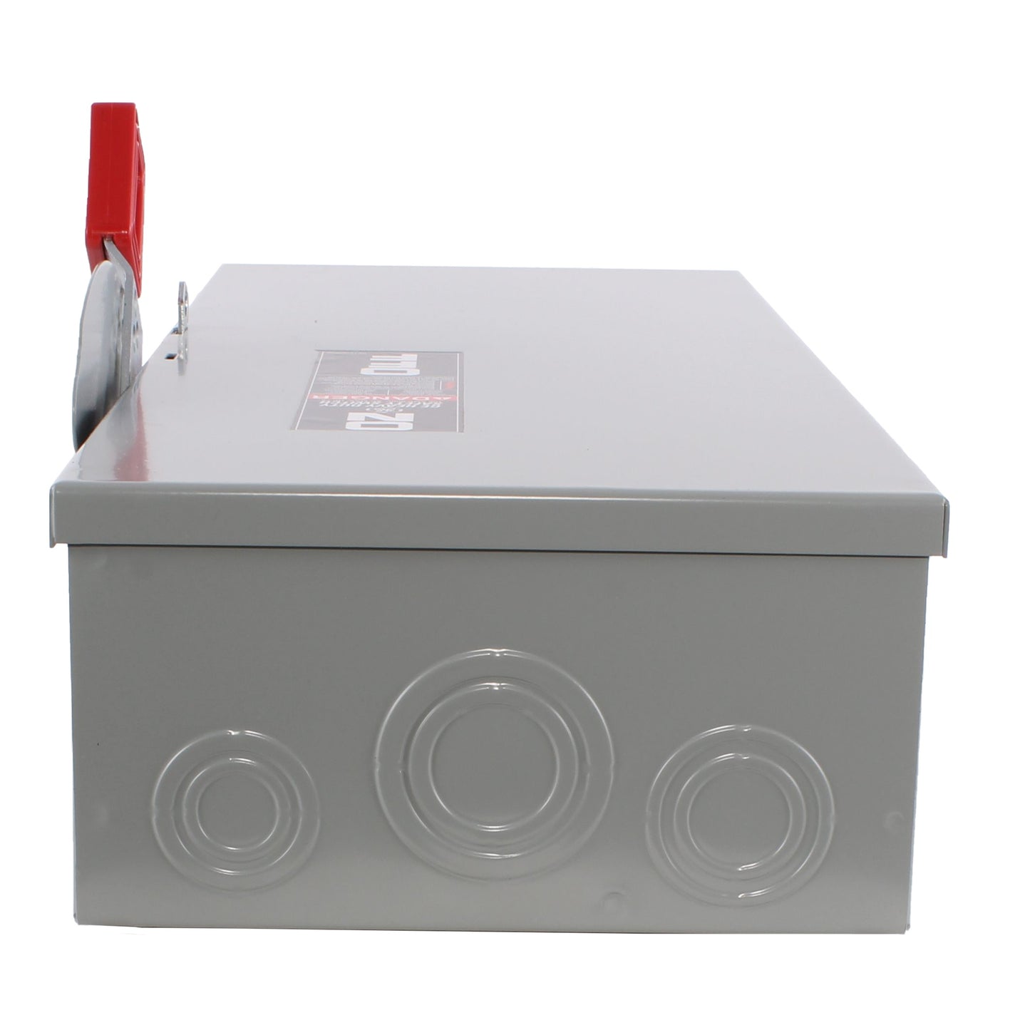 GE Spec-Setter TH3363 TH Series Fusible Heavy Duty Safety Switch, 600 VAC, 100 A, 30 hp Standard Fuse/75 hp Time Delay, 3 Poles