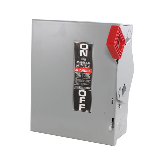 GE Spec-Setter THN3361 Heavy Duty Non-Fusible Safety Switch, 600 VAC, 30 A, 30 hp, 3 Poles