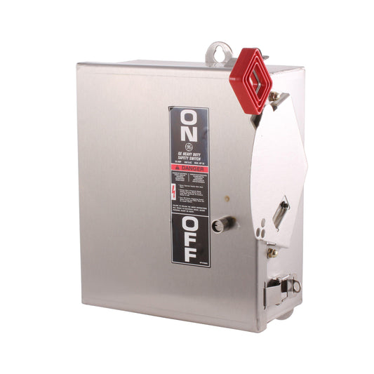 GE Spec-Setter® THN3361SS Heavy Duty Non-Fused Safety Switch, 600 VAC, 30 A, 30 hp, 3 Poles