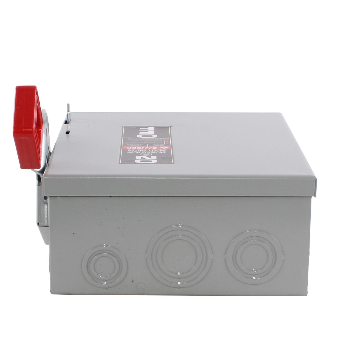 GE Spec-Setter THN3361 Heavy Duty Non-Fusible Safety Switch, 600 VAC, 30 A, 30 hp, 3 Poles