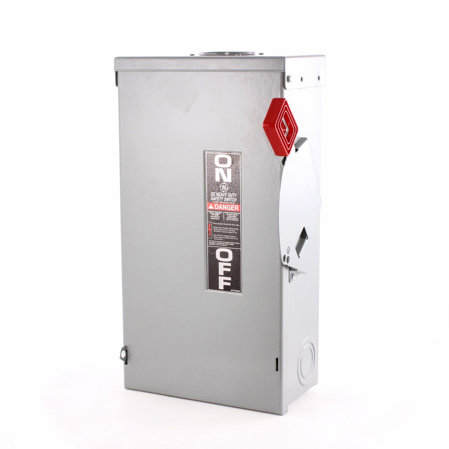 GE Spec-Setter THN3362R Heavy Duty Non-Fusible Safety Switch, 600 VAC, 60 A, 60 hp, 3 Poles