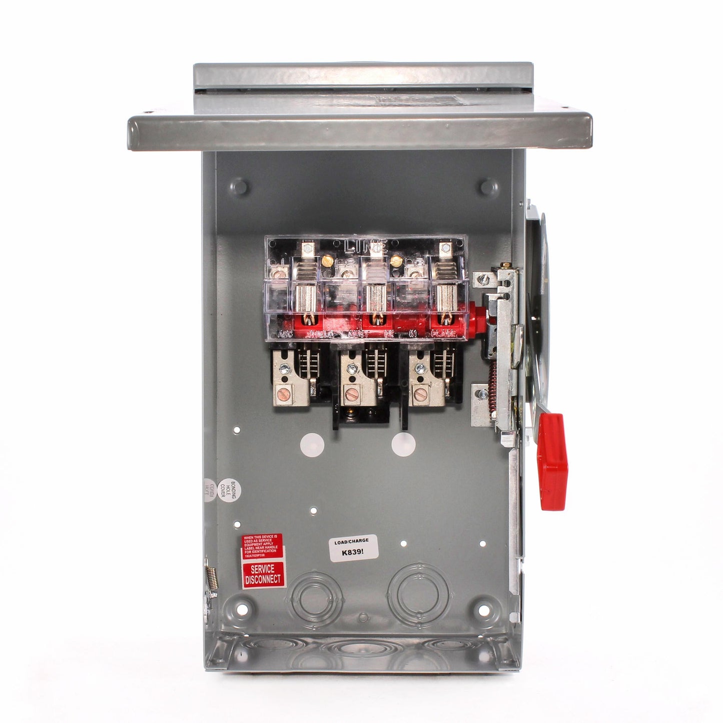 GE Spec-Setter THN3362R Heavy Duty Non-Fusible Safety Switch, 600 VAC, 60 A, 60 hp, 3 Poles
