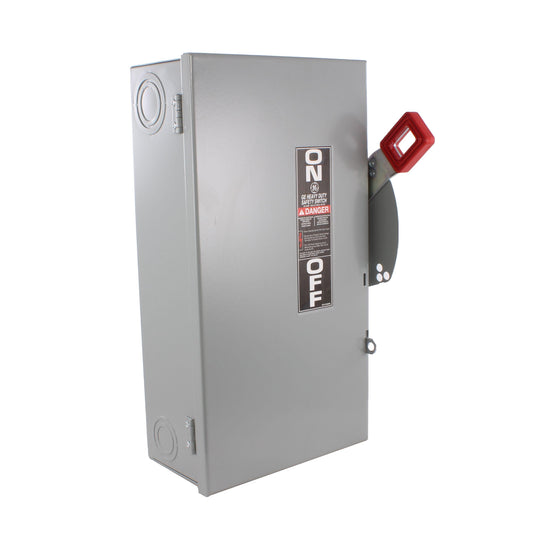 GE Spec-Setter THN3362 Heavy Duty Non-Fusible Safety Switch, 600 VAC, 60 A, 60 hp, 3 Poles