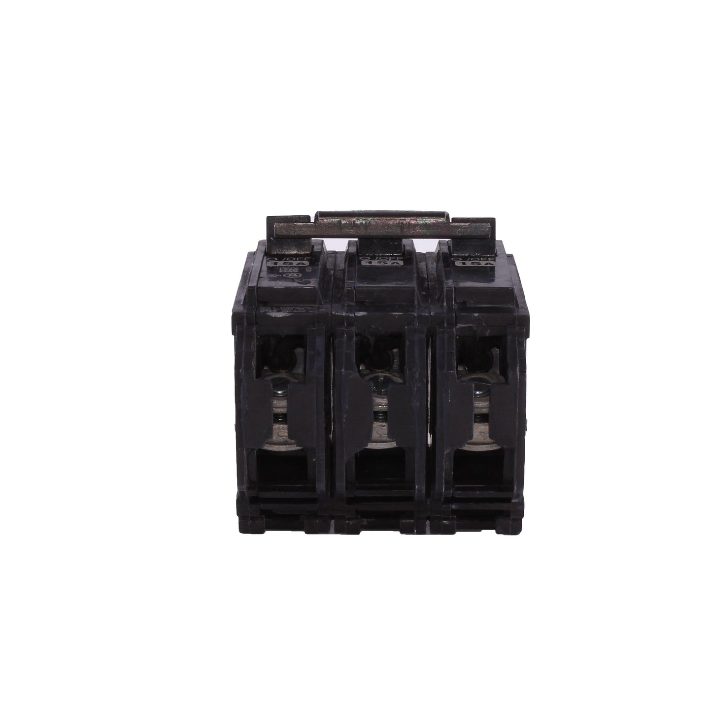 GE Q-Line® THQB32060 Miniature Circuit Breaker, 120/240 VAC, 60 A, 10 kA Interrupt, 3 Poles, LI/Non-Interchangeable Thermal Magnetic Trip