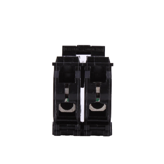 GE Q-Line® THQL21125 Type THQL Compact Molded Case Circuit Breaker, 120/240 VAC, 125 A, 10 kA Interrupt, 2 Poles, Non-Interchangeable Thermal Magnetic/LI Trip