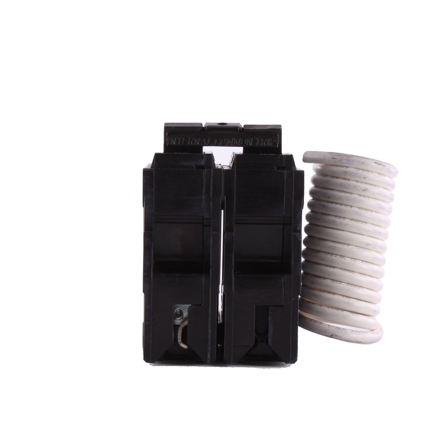 GE Q-Line® THQL2130GFT Type THQL Model 3 Self-Test Ground Fault Circuit Breaker, 120/240 VAC, 30 A, 10 kA Interrupt, 2 Poles, Non-Interchangeable/LIG Trip
