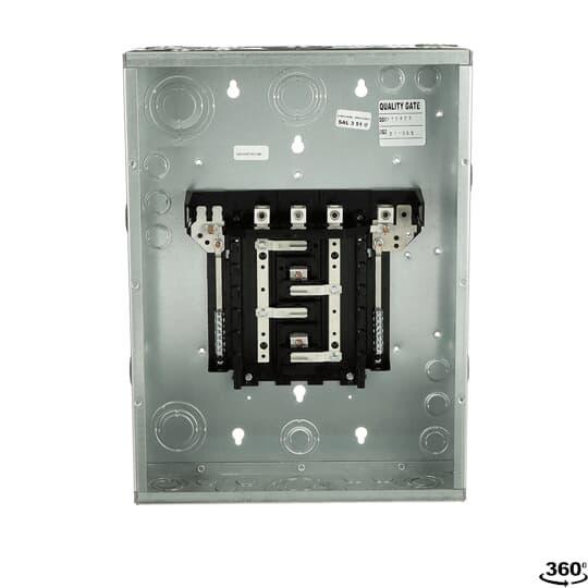 GE PowerMark Plus Industrial Solutions TL12412C 3-Phase Standard Main Lug Loadcenter, 208Y/120 VAC, 125 A, 22 kA Interrupt