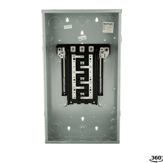 GE PowerMark Plus Industrial Solutions TL18415C 3-Phase Standard Main Lug Loadcenter, 208Y/120 VAC, 150 A, 22 kA Interrupt