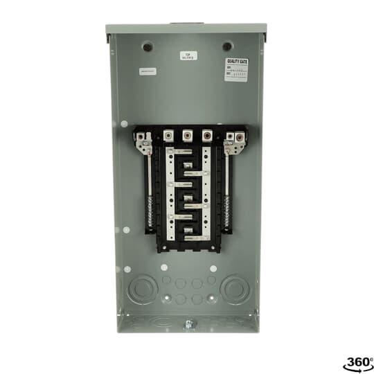 GE PowerMark Plus Industrial Solutions TL18415R 3-Phase Standard Main Lug Loadcenter, 208Y/120 VAC, 150 A, 22 kA Interrupt