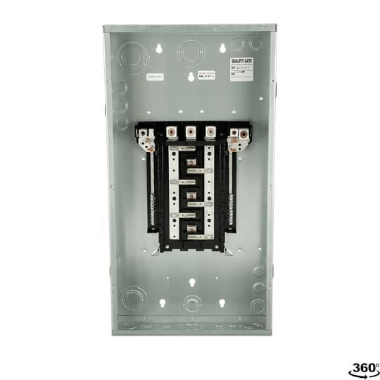 GE PowerMark Plus TL18420C 3-Phase Standard Main Lug Loadcenter, 208Y/120 VAC, 200 A, 65 kA Interrupt