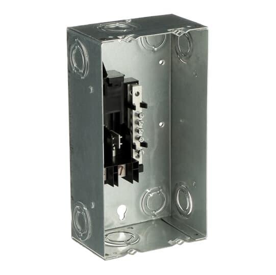 GE PowerMark Gold TL240SCU 1-Phase Standard Main Lug Loadcenter, 120/240 VAC, 40 A, 1 Pole, 65 kA Interrupt