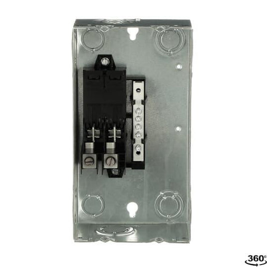 GE PowerMark Gold TL240SCU 1-Phase Standard Main Lug Loadcenter, 120/240 VAC, 40 A, 1 Pole, 65 kA Interrupt