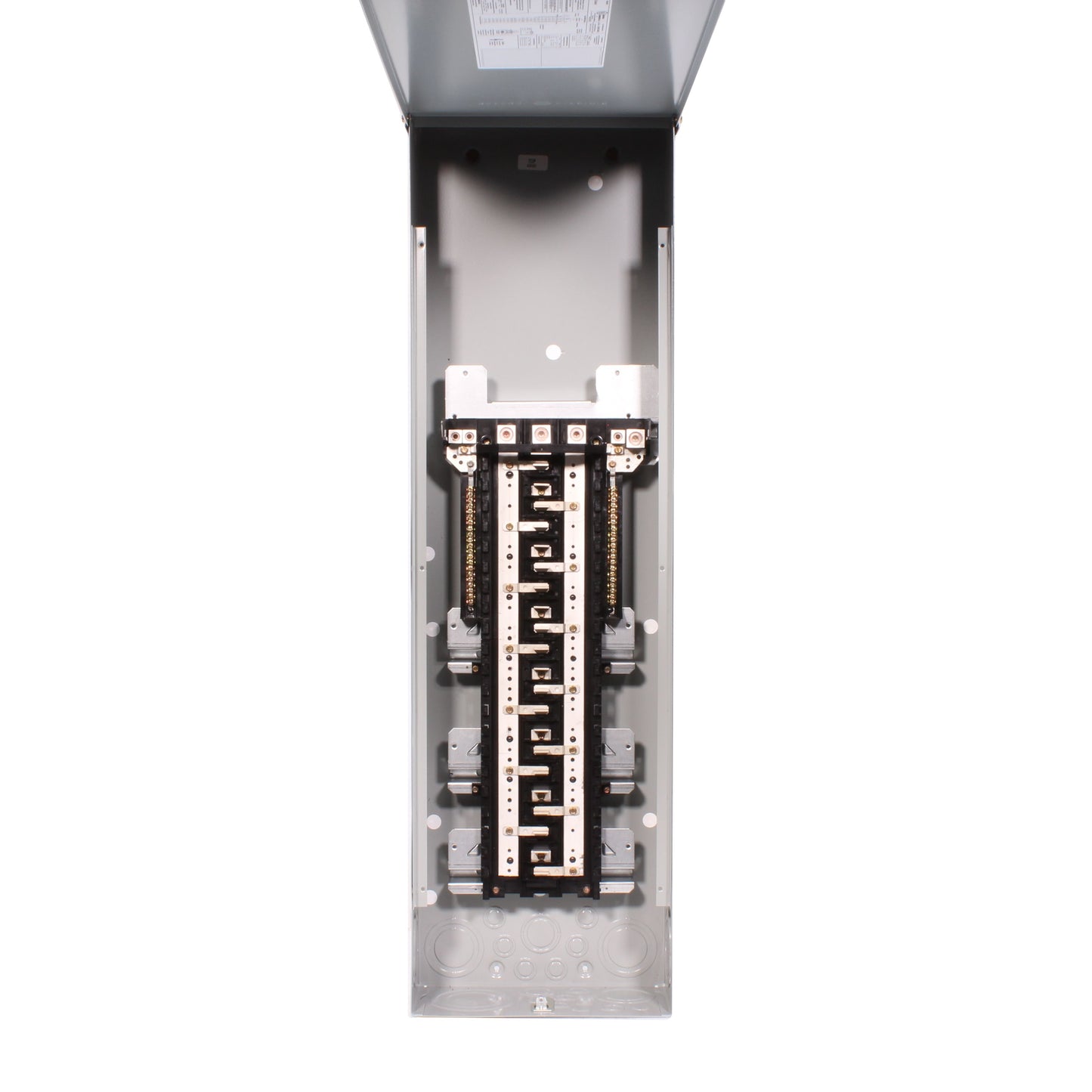 GE PowerMark Plus TL42422R 3-Phase Standard Main Lug Load Center, 208Y/120 VAC, 225 A, 3 Poles, 65 kA Interrupt