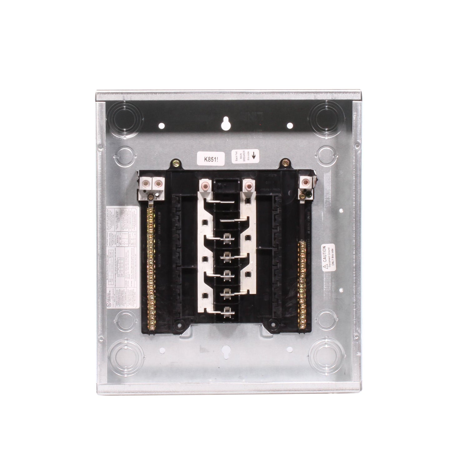 GE PowerMark Gold TLM1212CCU 1-Phase Combination Standard Convertible Load Center, 120/240 VAC, 125 A, 65 kA Interrupt