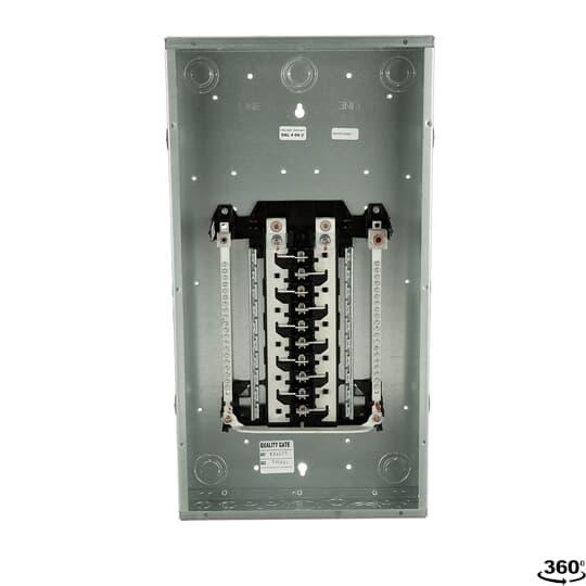 GE PowerMark Gold Industrial Solutions TLM2020CCU 1-Phase Standard Convertible Main Lug Loadcenter, 120/240 VAC, 200 A, 1 Pole, 22 kA Interrupt