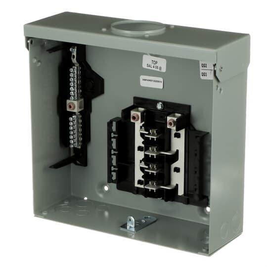 GE PowerMark Gold Industrial Solutions TLM812RCU 1-Phase Standard Convertible Main Lug Loadcenter, 120/240 VAC, 125 A, 1 Pole, 22 kA Interrupt