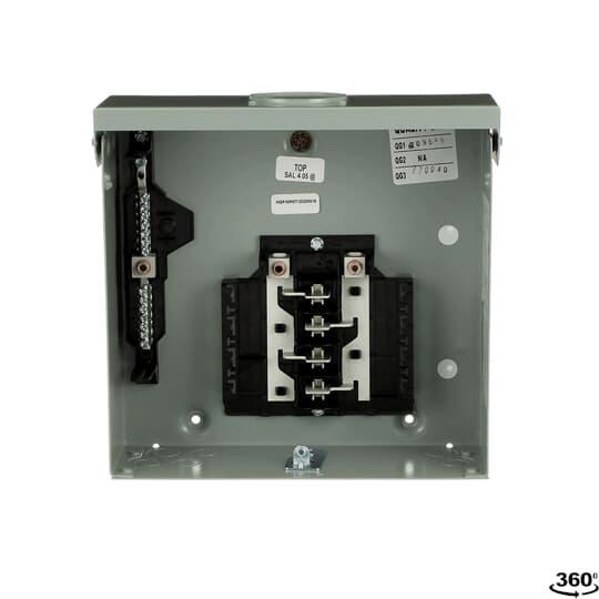 GE PowerMark Gold Industrial Solutions TLM812RCU 1-Phase Standard Convertible Main Lug Loadcenter, 120/240 VAC, 125 A, 1 Pole, 22 kA Interrupt
