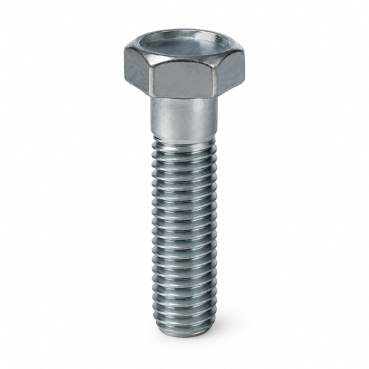 1/2-13 x 1 Hex Cap Screw, Grade 5, Zinc Plated