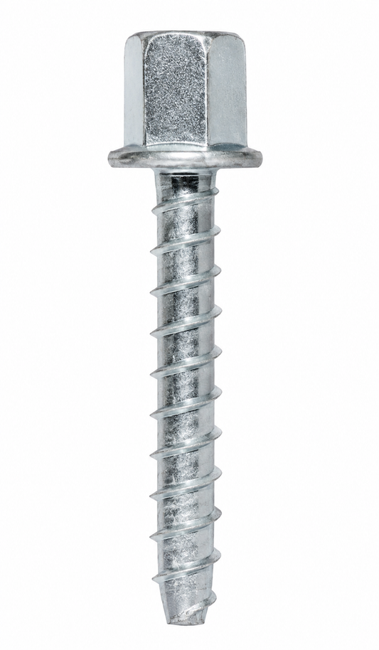 1/4 Titen Rod Hanger, Metal Drill, Bottom Mount