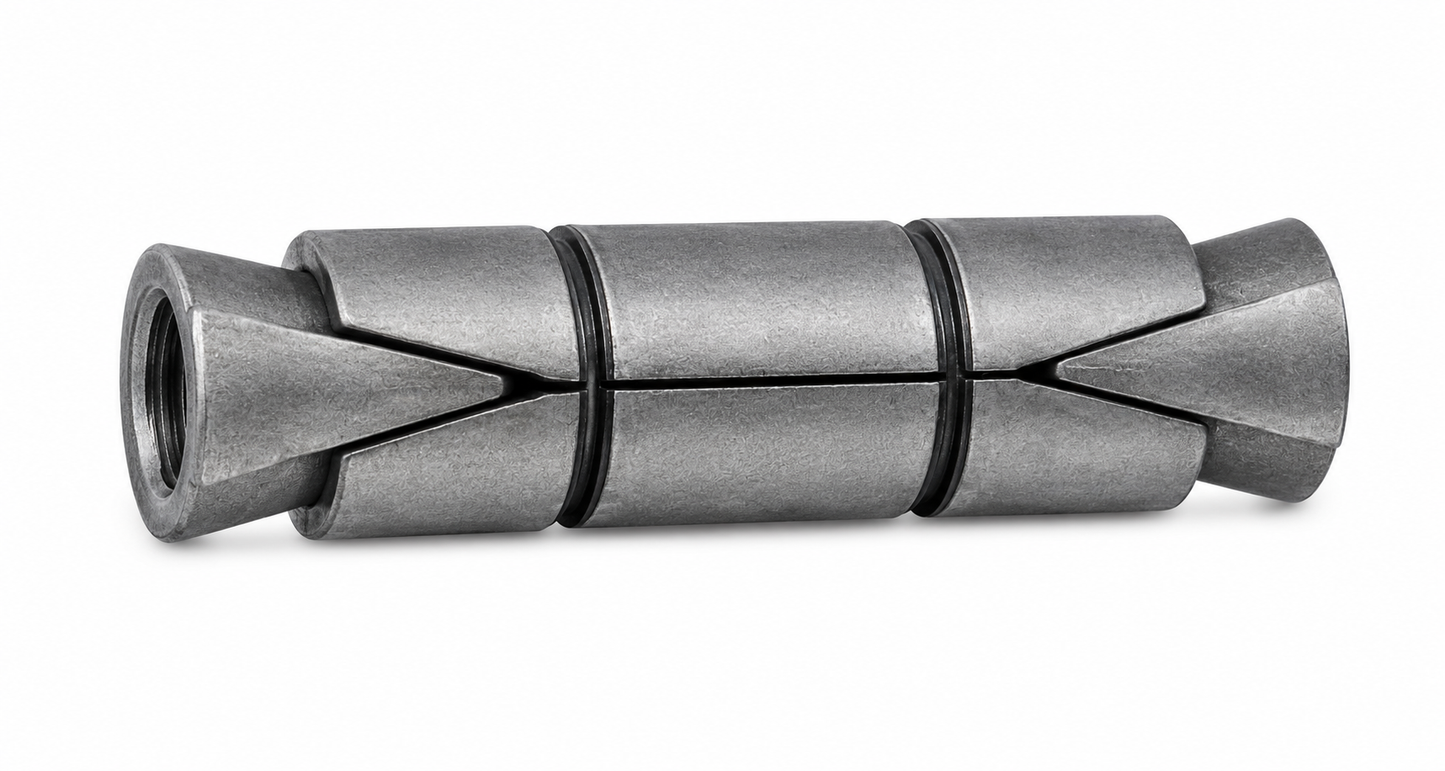 5/8 Double Expansion Anchor, Zinc Plated
