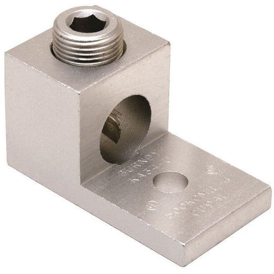 BURNDY® KA29U Type KA-U Dual Rated Universal Mechanical Bolted Lug and Terminal, 6 AWG to 250 kcmil Conductor Aluminum/Stranded Copper Conductor, 5/16 in Stud, 1 Bolt Holes