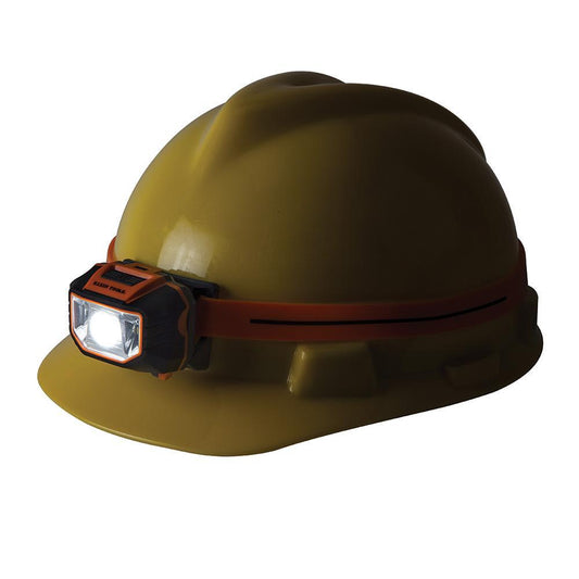 Klein® 56220 LED Headlamp with Silicone Hard Hat Strap